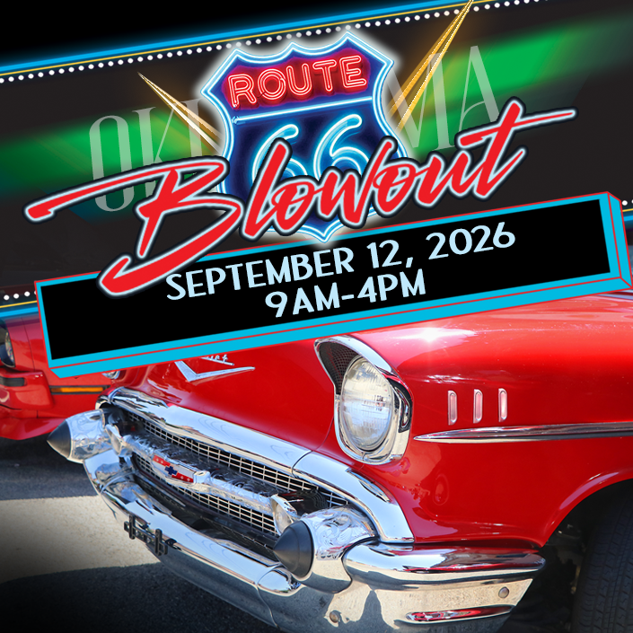 Get your kicks on Historic Route 66 during the 37th Annual Route 66 Blowout Car Show and Festival!